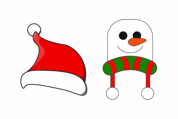 Christmas Cap Headdress Hat Vector: A Festive Graphics Essential