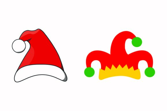 Christmas Cap Headdress Santa Vector: A Festive Graphics Essential