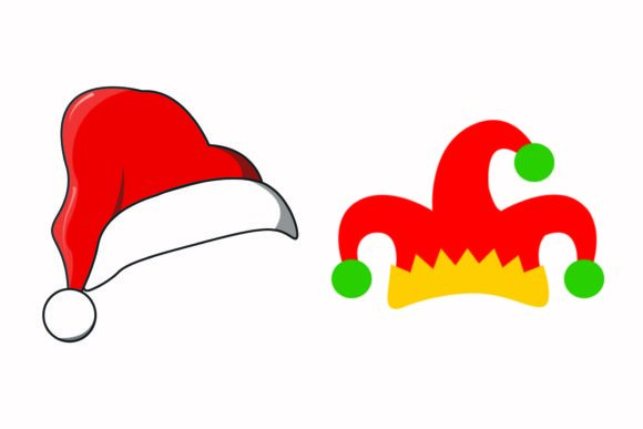 Christmas Hat Headdress Party Vector: A Festive Graphics Asset