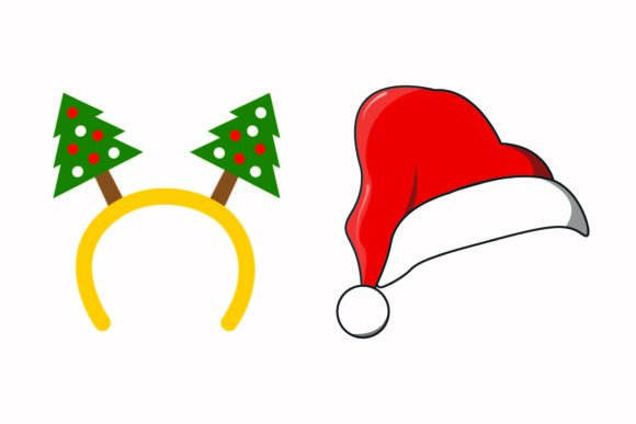 Christmas Hat Party Illustration Vectors: A Graphics Review