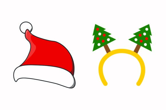 Christmas Hat Winter Illustration Vector for Graphics and Illustrations