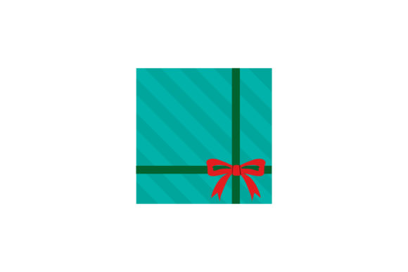 Christmas Illustration Gift Box: A Versatile Graphics Asset