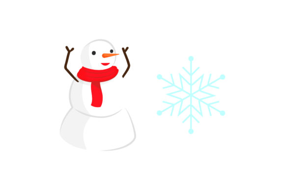 Christmas Snowman and Snow Set Vector: A Graphics Review
