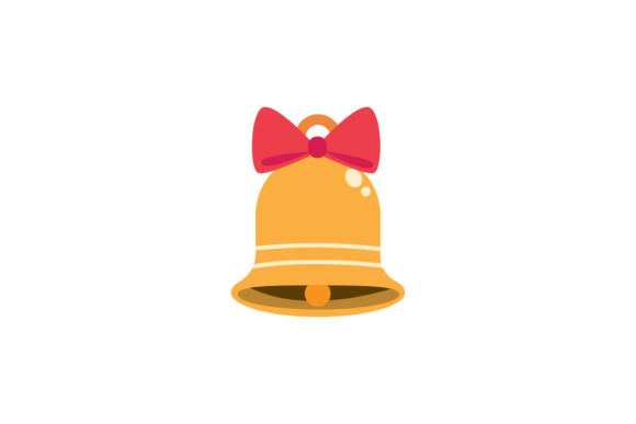 Christmas Vector Bell Asset: A Festive Graphics Gem