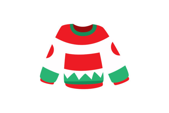 Christmas Vector Sweater Asset: A Must-Have for Creative Graphics