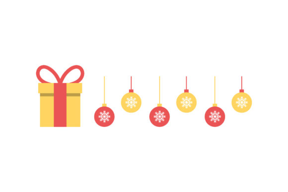 Gift and Ornaments Christmas Vector: A Versatile Graphics Illustration